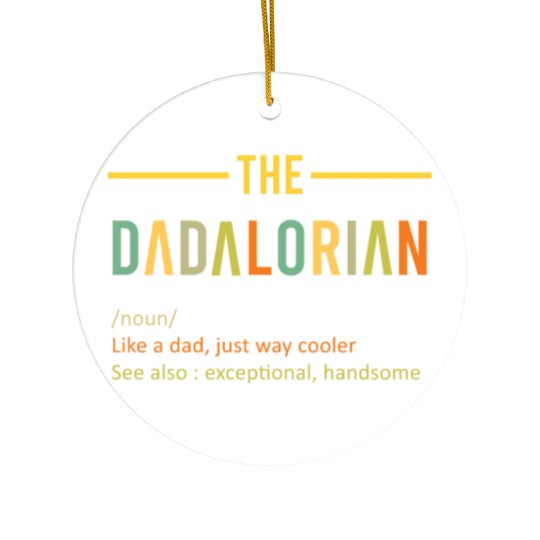 THE DADALORIAN Ceramic Ornaments