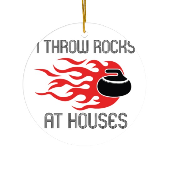 Curling Ceramic Ornaments