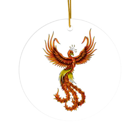 phoenix bird Ceramic Ornaments