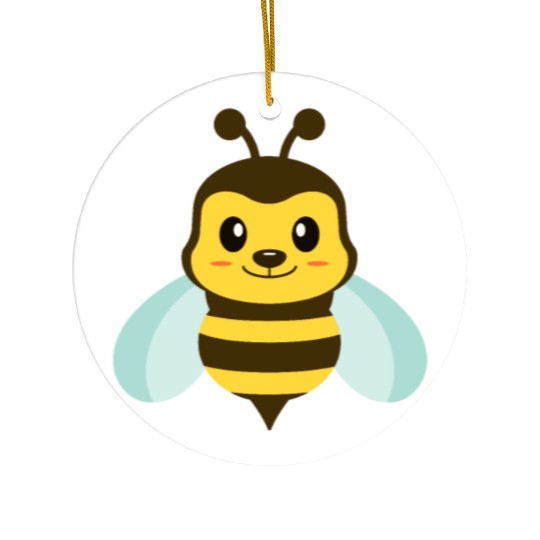Bumble Bee Ceramic Ornaments