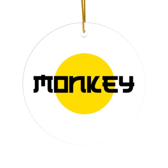 Monkey Ceramic Ornaments