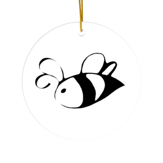 Bumble Bee Ceramic Ornaments