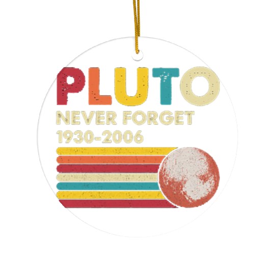 Pluto Never Forget 1930 2006 Ceramic Ornaments