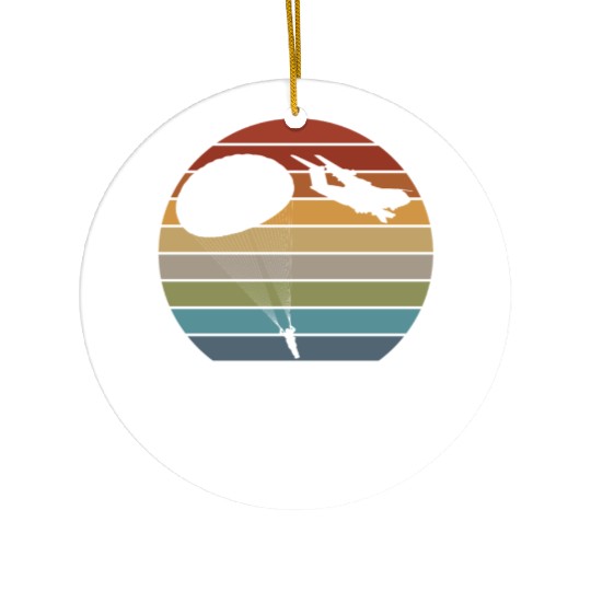 82nd AIRBORNE Division US Army Ceramic Ornaments