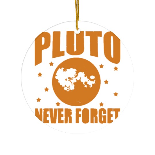Pluto Never Forget Ceramic Ornaments