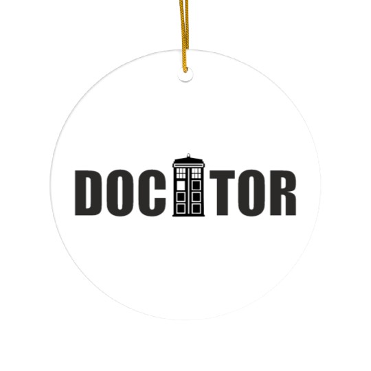 DOCTOR WHO Ceramic Ornaments