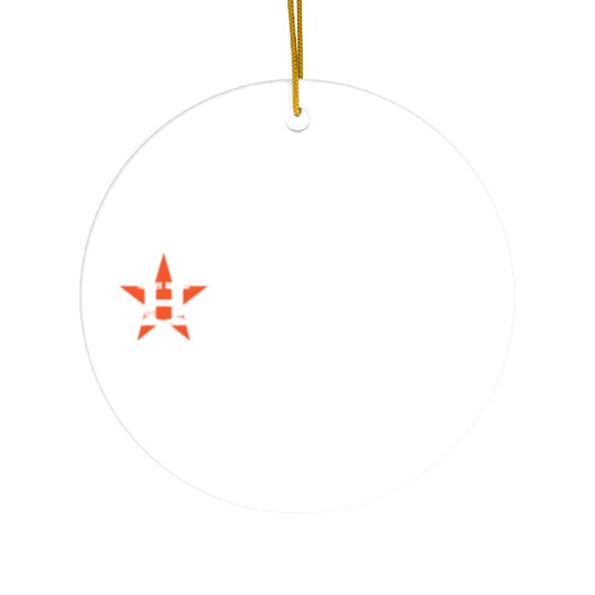 hate us astros Ceramic Ornaments