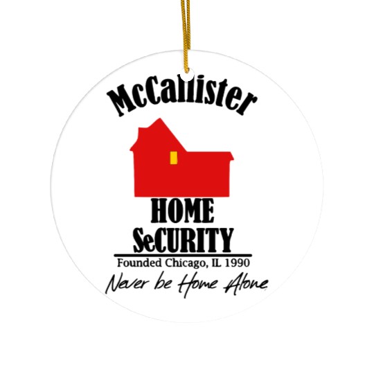 McCallister Home Security - Home Alone Gift Ceramic Ornaments