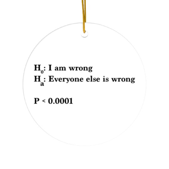 Statistics and Data Science - Alternative Ceramic Ornaments