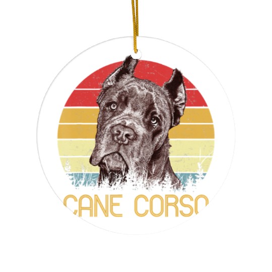 cane corso - cane corso gift Ceramic Ornaments