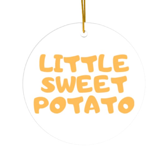 Little Sweet Potato Ceramic Ornaments