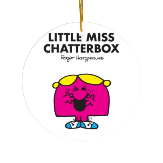 Mr Men Little Miss Chatterbox Ceramic Ornaments