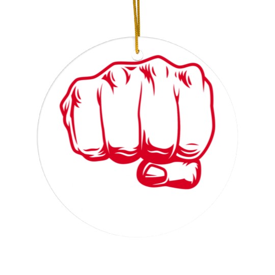 NEVER GIVE UP !!!!!!!! Ceramic Ornaments