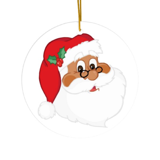 Santa Claus Ceramic Ornaments