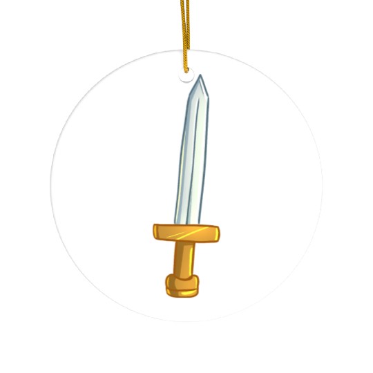 Robin Hood Sword Ceramic Ornaments