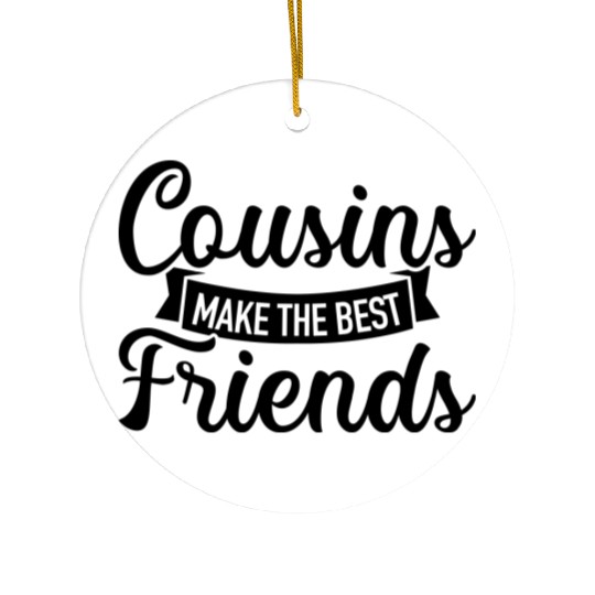 Cousin Ceramic Ornaments