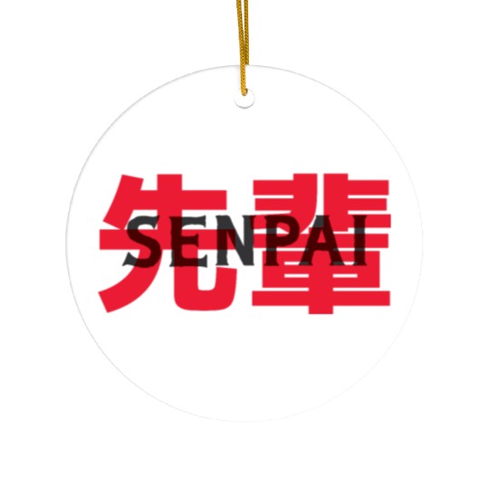 Japanese Anime Senpai Ceramic Ornaments