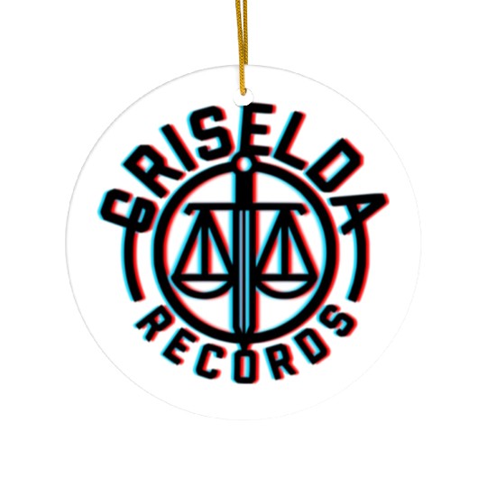 Fashion Rebels Records Ceramic Ornaments
