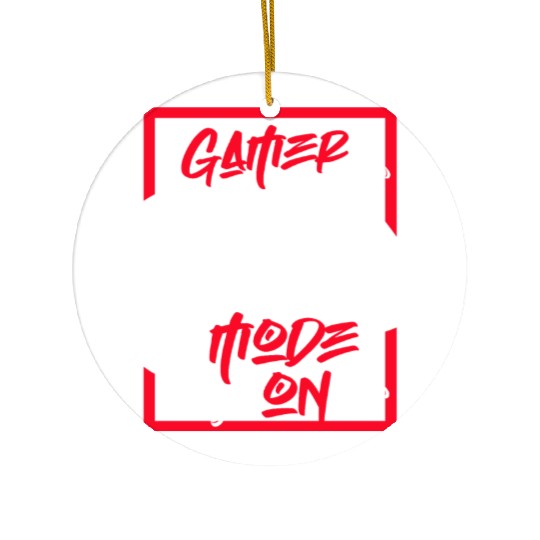Gamer Mode On Ceramic Ornaments
