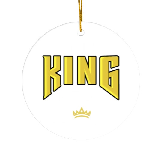 Surprise Surprise...The King is Back Ceramic Ornaments