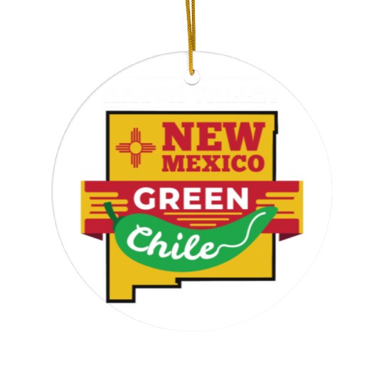 Hatch Chile Ceramic Ornaments Green Chili Pepper