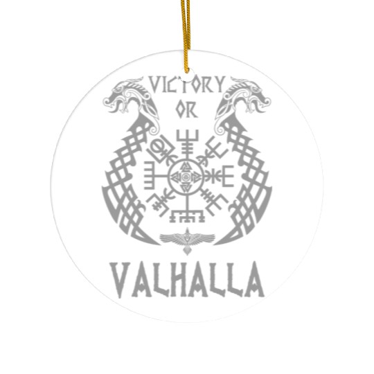 Victory or Valhalla band Ceramic Ornaments