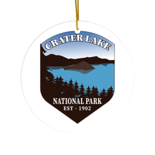 Crater Lake National Park Ceramic Ornaments