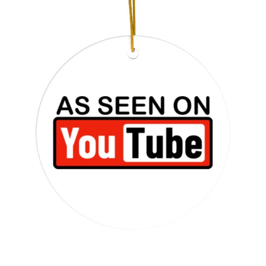 AS SEEN ON YouTube Ceramic Ornaments