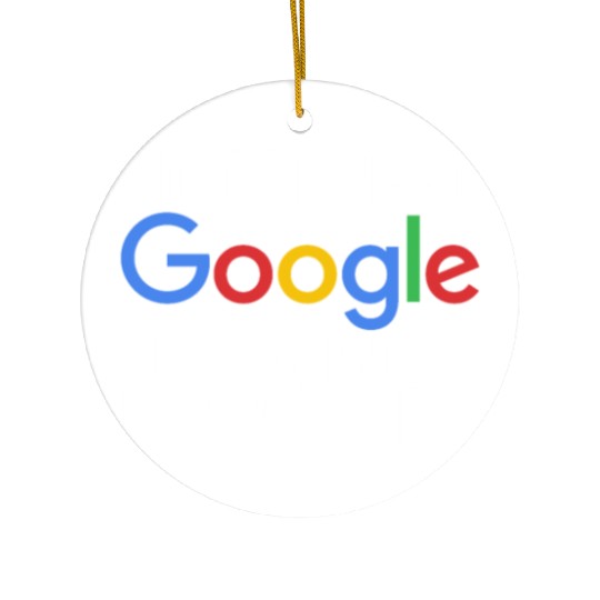 I Don't Need Google My Wife Knows Everything Ceramic Ornaments