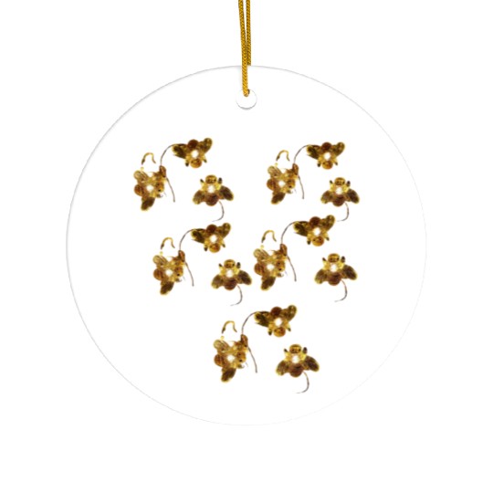 Honey bee Ceramic Ornaments