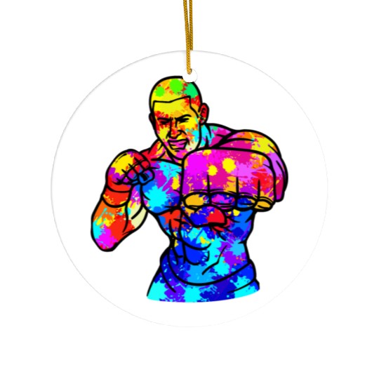 Gym Fitness Bodybuilding Exercise Ceramic Ornaments