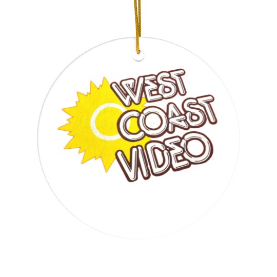 West Coast Video Ceramic Ornaments