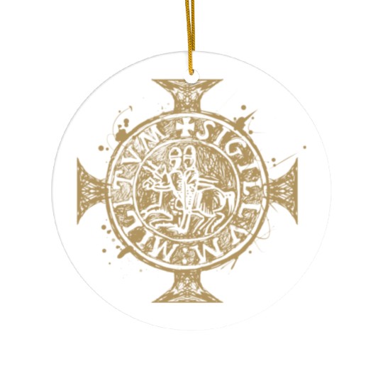 Vintage Knight Templar Knights Templar Ceramic Ornaments