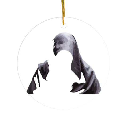 Grim Reaper Ceramic Ornaments
