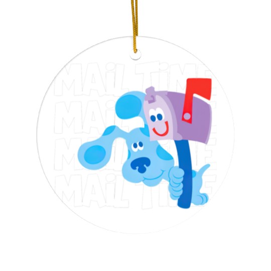 Mail Time With Blues Clues Ceramic Ornaments