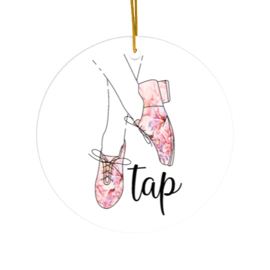 Tap Dance Gifts Tap Dancing Lover Dance Teacher Ceramic Ornaments