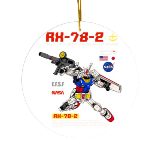 Rx-78-2 Gundam Ceramic Ornaments