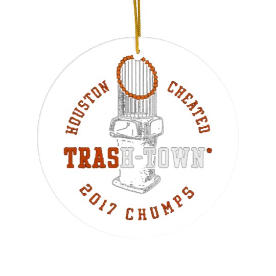 Astros Cheated 2017 Ceramic Ornaments