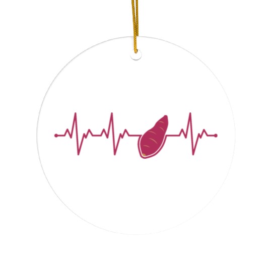 Sweet Potato Ceramic Ornaments