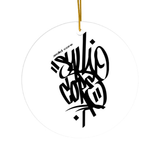 SOLID CORE Ceramic Ornaments