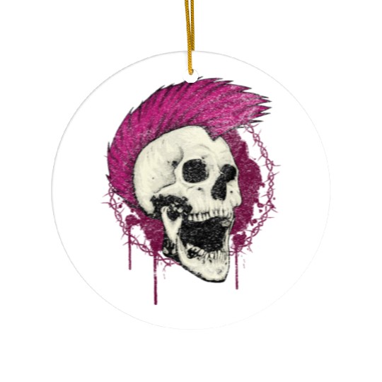 Punk rock Ceramic Ornaments