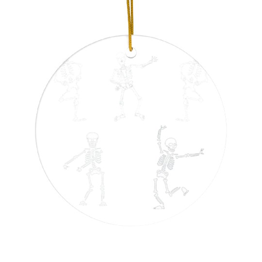 skeleton , Dancing Skeleton, Halloween , Dancing Ceramic Ornaments