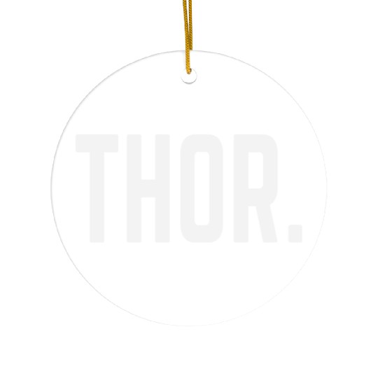Thor Ceramic Ornaments