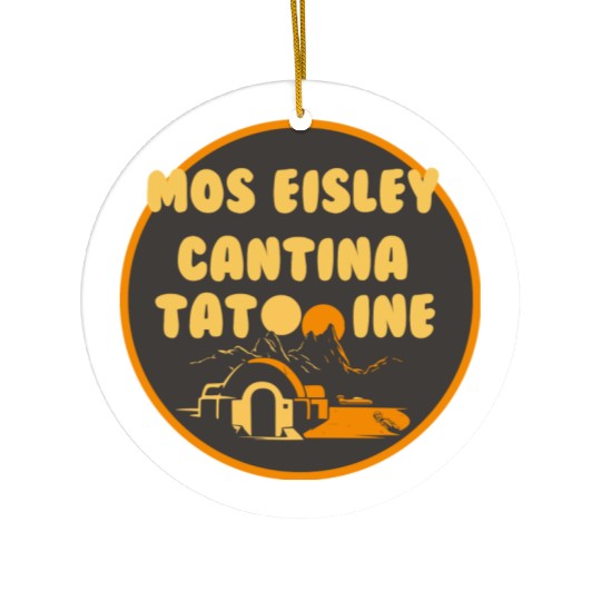 Star Wars Mos Eisley Cantina Tatooine Ceramic Ornaments