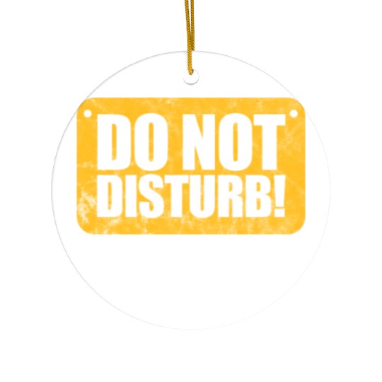 Do Not Disturb I'm Coding Vintage, Programmer Ceramic Ornaments
