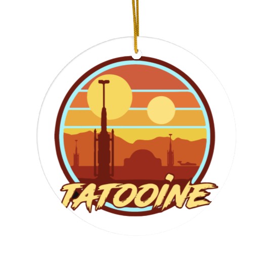 TATOOINE HOLIDAY Ceramic Ornaments