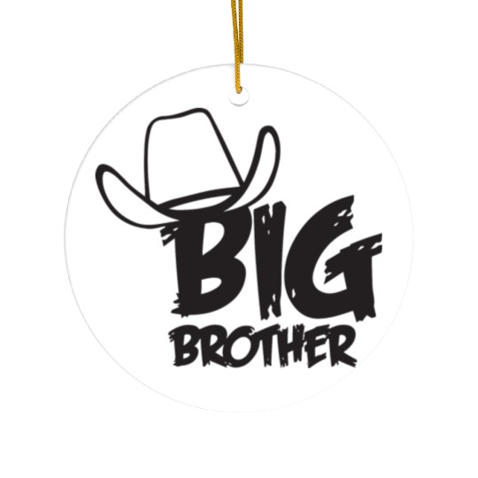 big brother Ceramic Ornaments