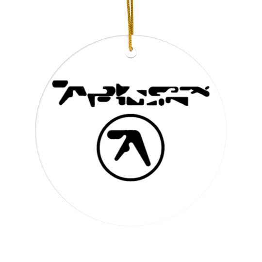 Aphex Twin Logo Ceramic Ornaments
