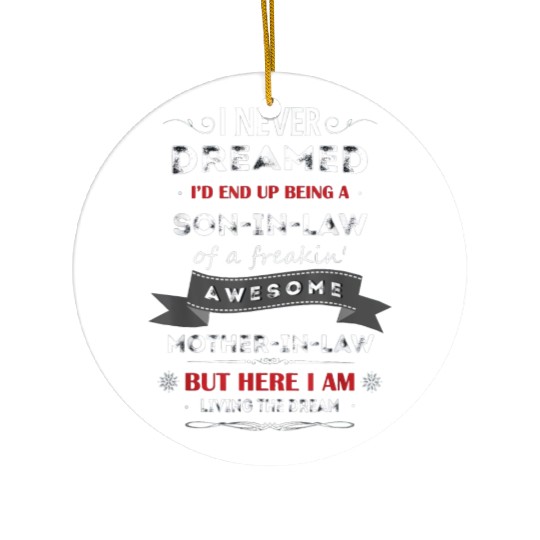 Son in law Ceramic Ornaments