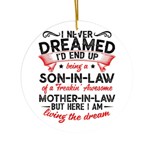 Son-In-Law Ceramic Ornaments